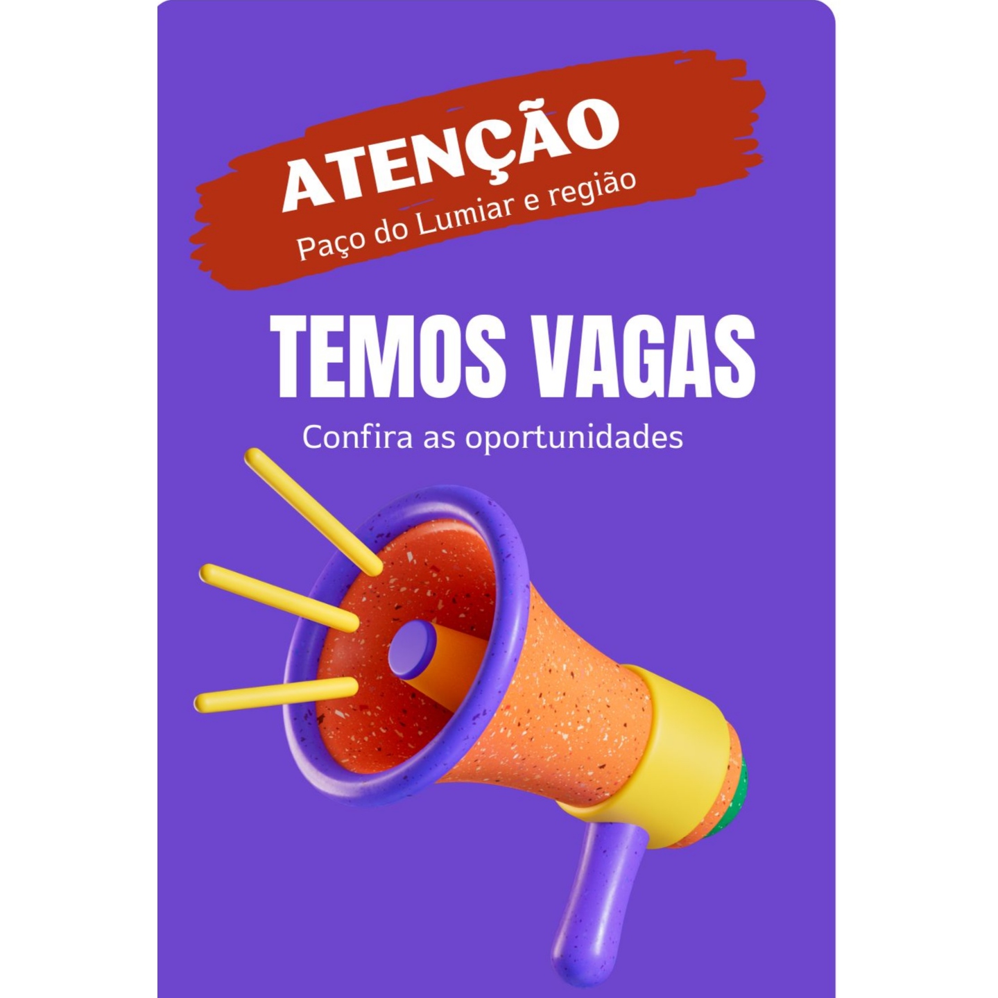 Oportunidade: SINE de Paço do Lumiar disponibiliza diversa vagas nesta quarta(3)