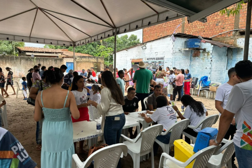 Paço do Lumiar: ação social beneficia comunidade Cohabiano