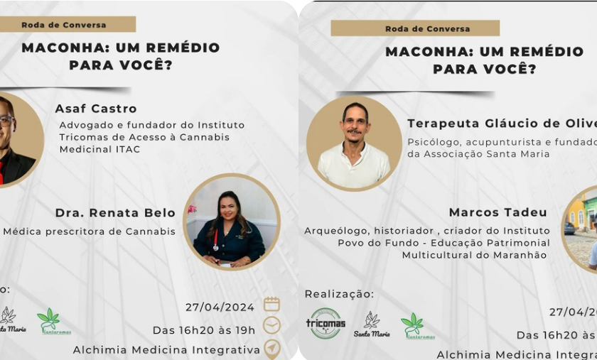 "MACONHA: UM REMÉDIO PARA VOCÊ?" - Roda de Conversa Discute o Potencial Medicinal da Cannabis