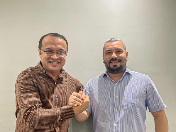Prefeito Inaldo Pereira fortalece aliança com Câmara Municipal; Major Roberto é o novo líder de governo