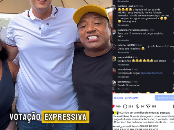 Comentários em vídeo de Joel do Churrasco escancaram a falta de empenho de aliados de Orleans em Paço do Lumiar