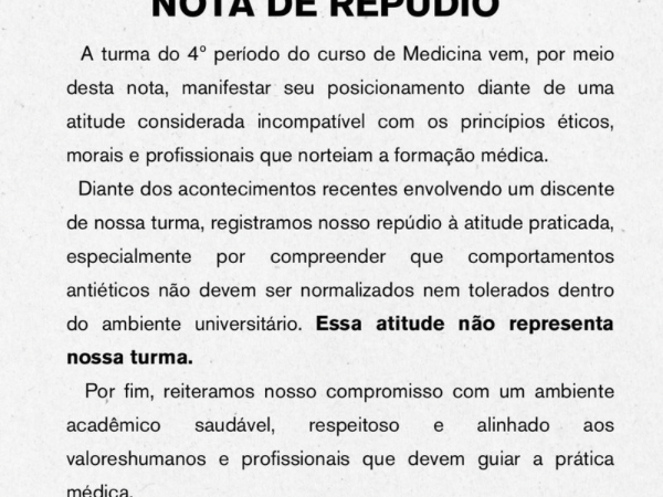 Pesou a mão? Turma de medicina da Ceuma se manifesta após Fred Campos cancelar estágios em Paço do Lumiar