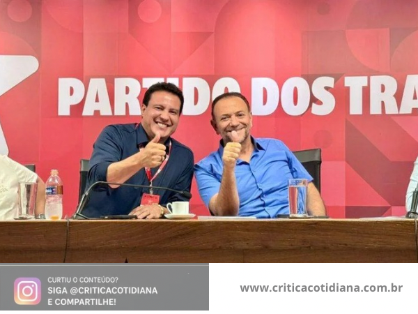 O PT lança Camarão, mas ainda precisa de Brandão