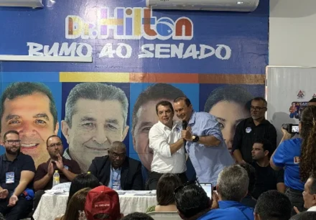Com presença de Marcus Brandão, Mobiliza confirma Hilton Gonçalo na disputa pelo Senado
